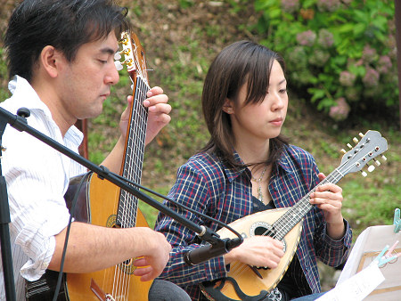 ギター&マンドリン2〜小久慈焼陶芸苑『秋の感謝祭』こはく街道