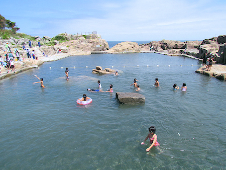 久慈みなと"福"興祭〜侍浜海水プールオープン