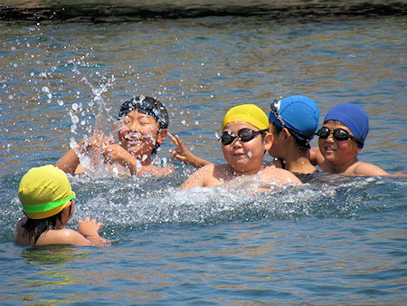 久慈みなと"福"興祭〜侍浜海水プールオープン